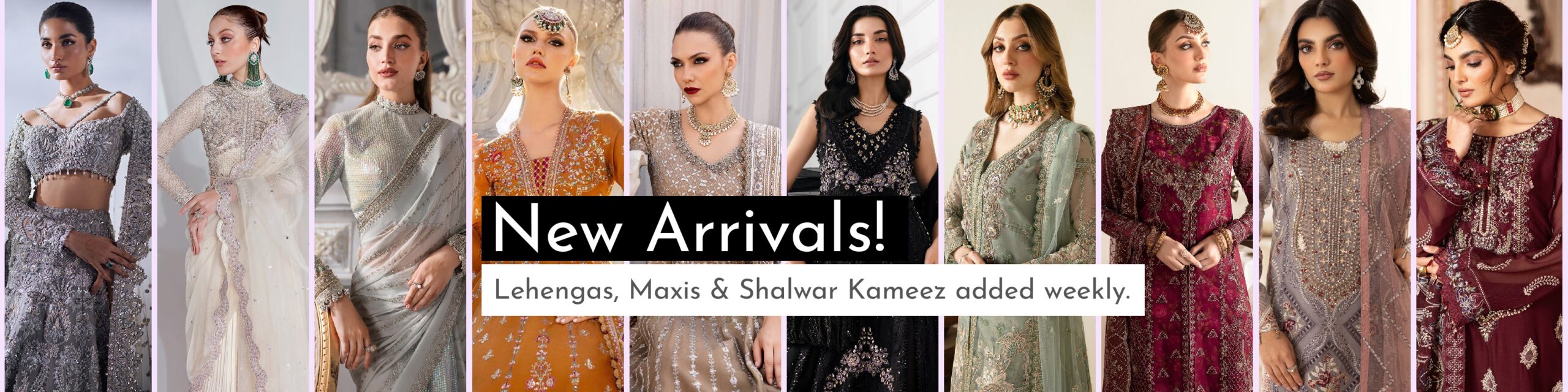 New Arrival Pakistani Dresses - Latest Collection 2026