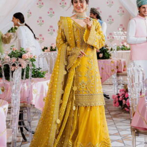 Lehenga bridal design by Sana Fashion Studio.