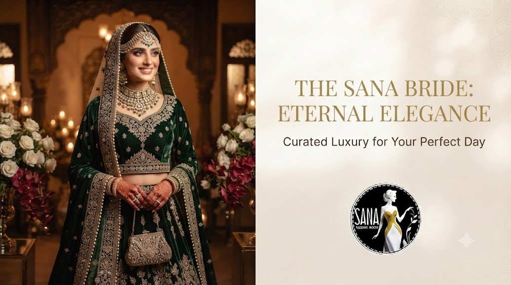 Pakistani Fashion Blog - Sana Fashion Studio bridal and ethnic wear styling