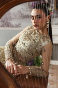Pista green lehenga choli