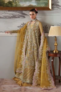 Yellow Lehenga handmade custom dress - View 3