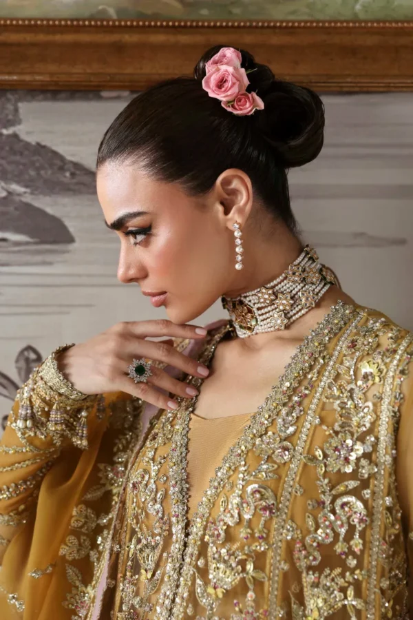 Top Lehenga yellow handmade